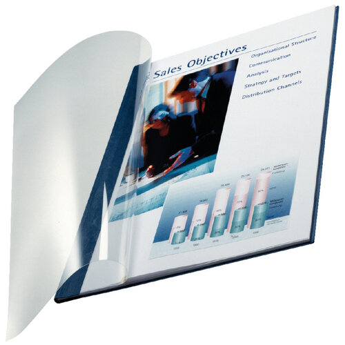 Leitz Couverture Leitz 3,5mm couverture souple bleu