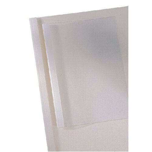 GBC Chemise thermique GBC A4 3mm transparent/blanc 100 pièces