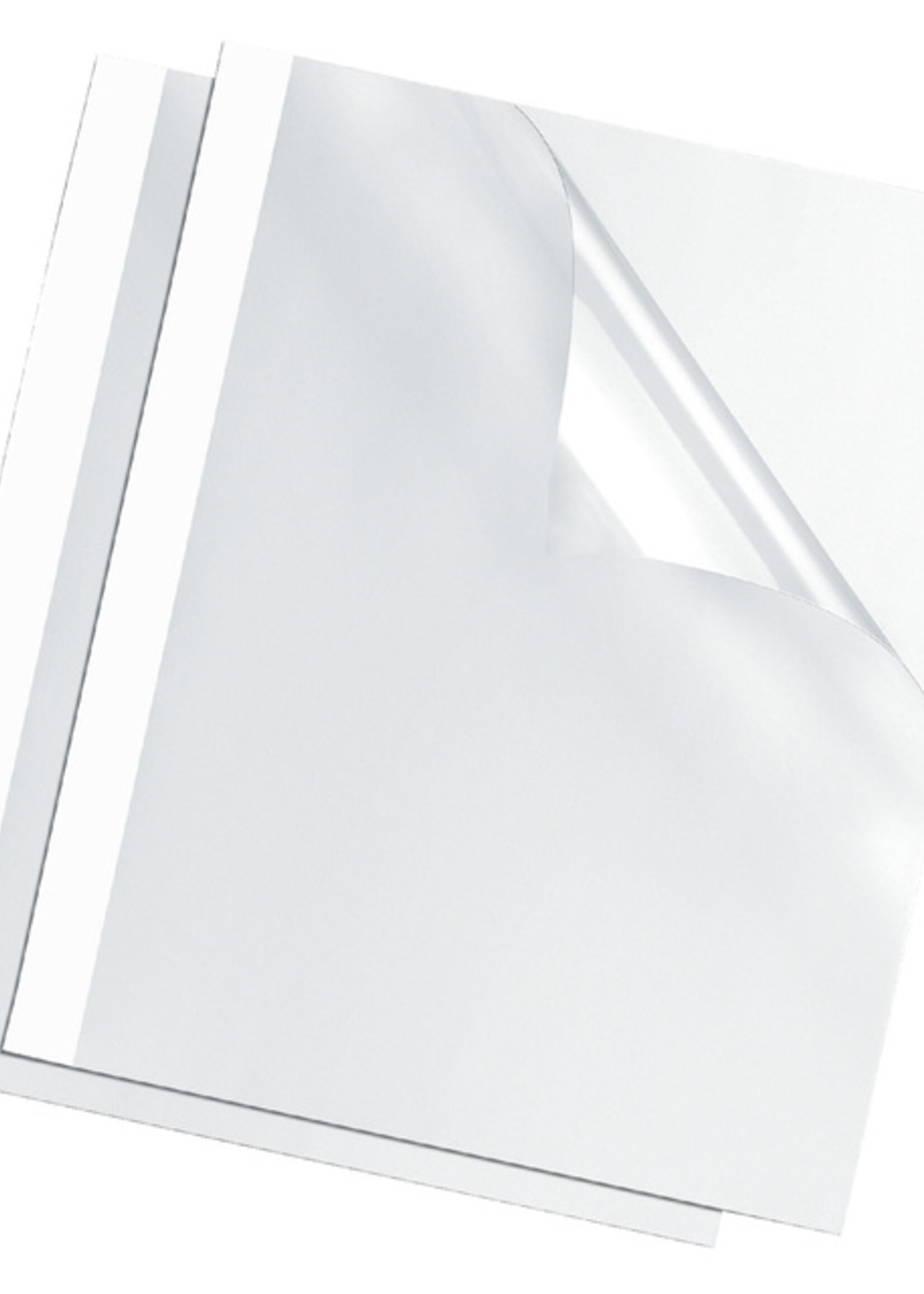 Fellowes Chemise thermique Fellowes A4 1,5mm blanc 100pcs