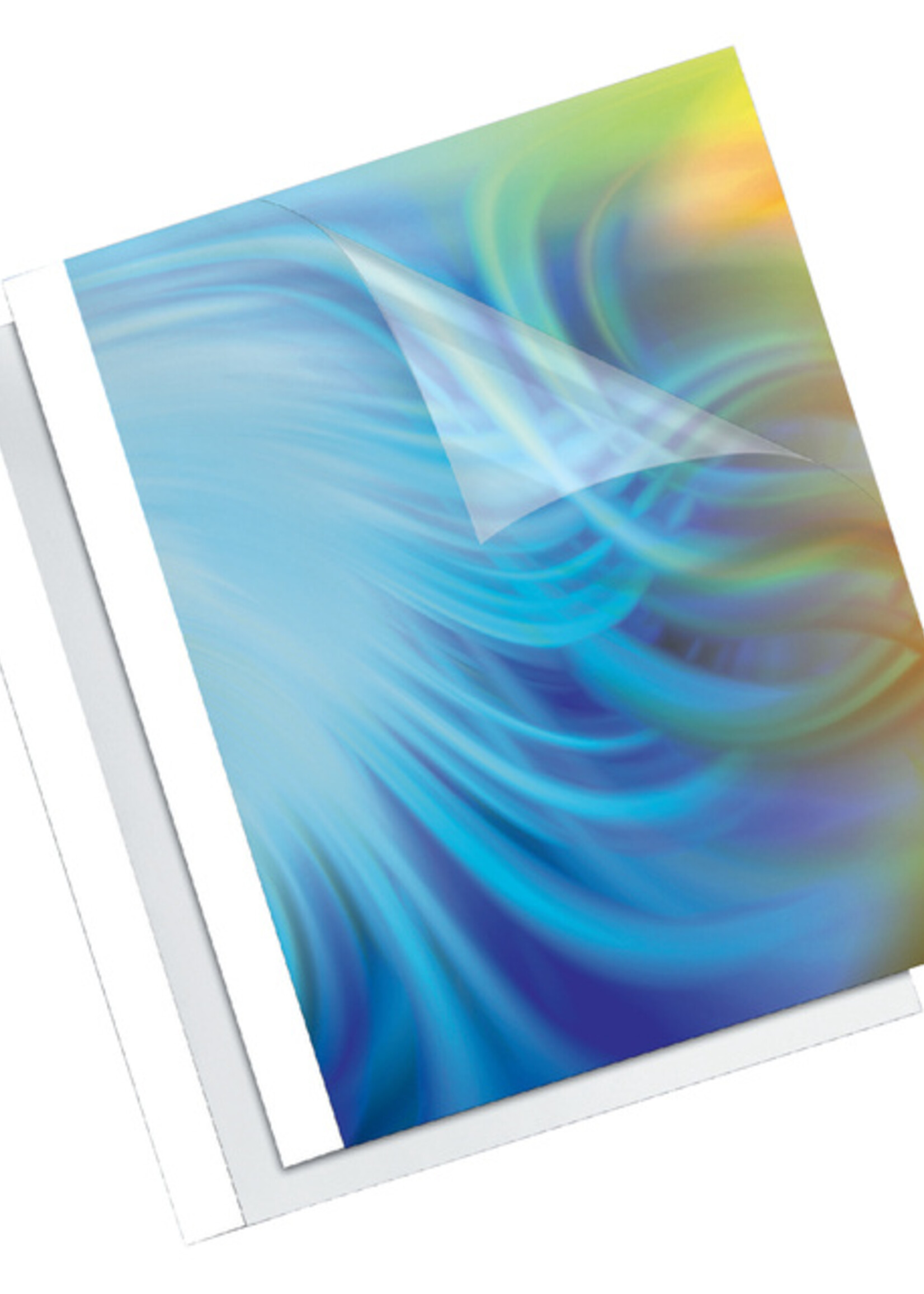 Fellowes Chemise thermique Fellowes A4 1,5mm blanc 100pcs