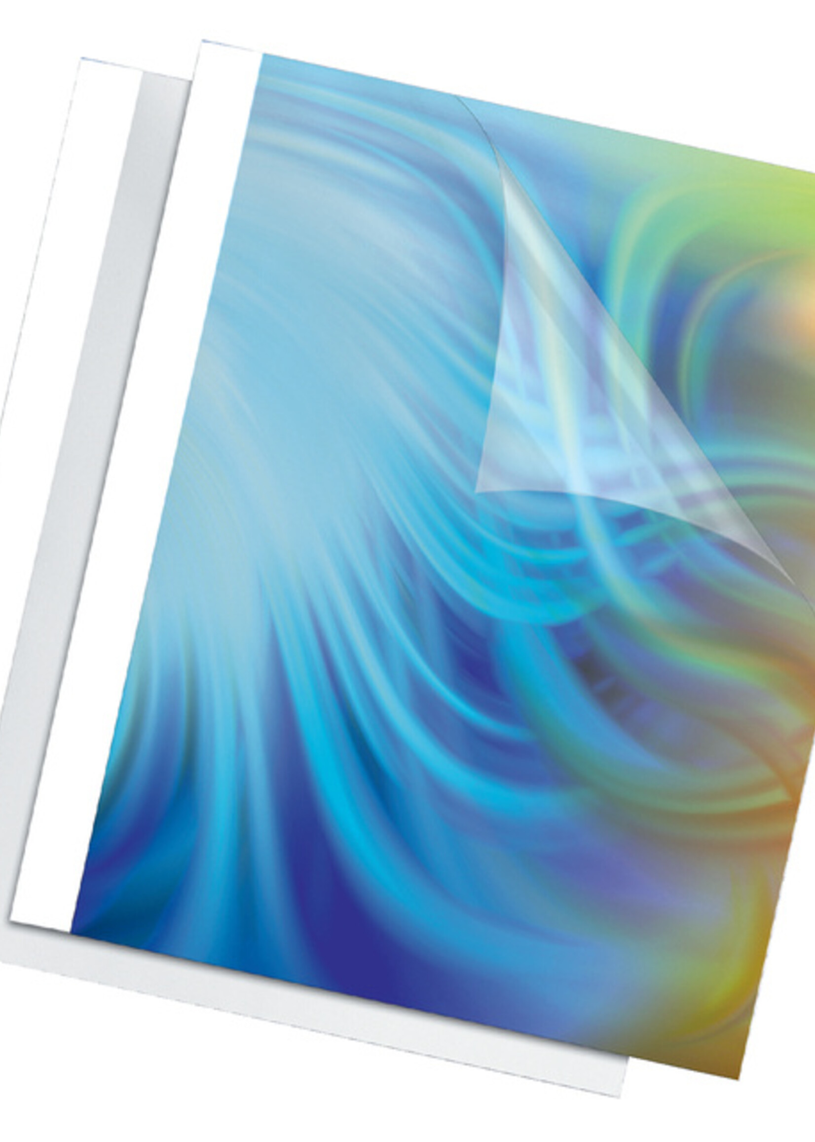 Fellowes Thermische omslag Fellowes A4 4mm wit 100stuks