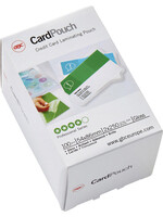 GBC Pochette de plastification GBC carte 54x86mm 2x250mic 100pcs
