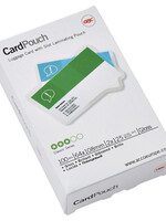 GBC Pochette de plastification GBC bagage 64x108mm 2x125mic 100p