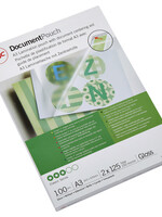 GBC Pochette de plastification GBC A3 2x125microns 100 pièces