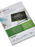 GBC Pochette de plastification GBC A4 2x100mic mat 100 pièces