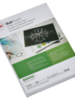 GBC Pochette de plastification GBC A4 2x125mic mat 100 pièces