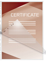 GBC Lamineerhoes GBC A4 2x75micron 100stuks geperforeerd