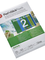 GBC Pochette de plastification GBC A3 autocollante 2x75 micron 25 piéces