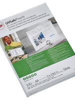 GBC Lamineerhoes GBC A4 2x150micron 100stuks UV bestendig