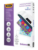 Fellowes Pochette de plastification Fellowes A4 2x80mic 100pces