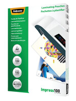 Fellowes Lamineerhoes Fellowes A4 2x100micron 100stuks