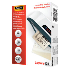 Lamineerhoes Fellowes A6 2x125micron 100stuks