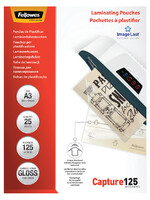 Fellowes Lamineerhoes Fellowes A3 2x125micron 25stuks