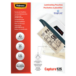 Pochette de plastification Fellowes A3 2x125micron 25pcs