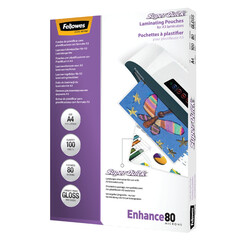 Pochette de plastification Fellowes A4 Superquick 2x80mic 100p