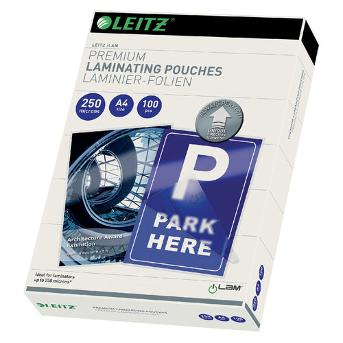 Leitz Pochette de plastification Leitz Ilam A4 2x250mic 100pcs