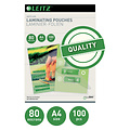 Leitz Pochette de plastification Leitz A4 2x80micron 100pcs