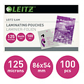 Leitz Lamineerhoes Leitz 54x86mm 2x125micron EVA 100stuks