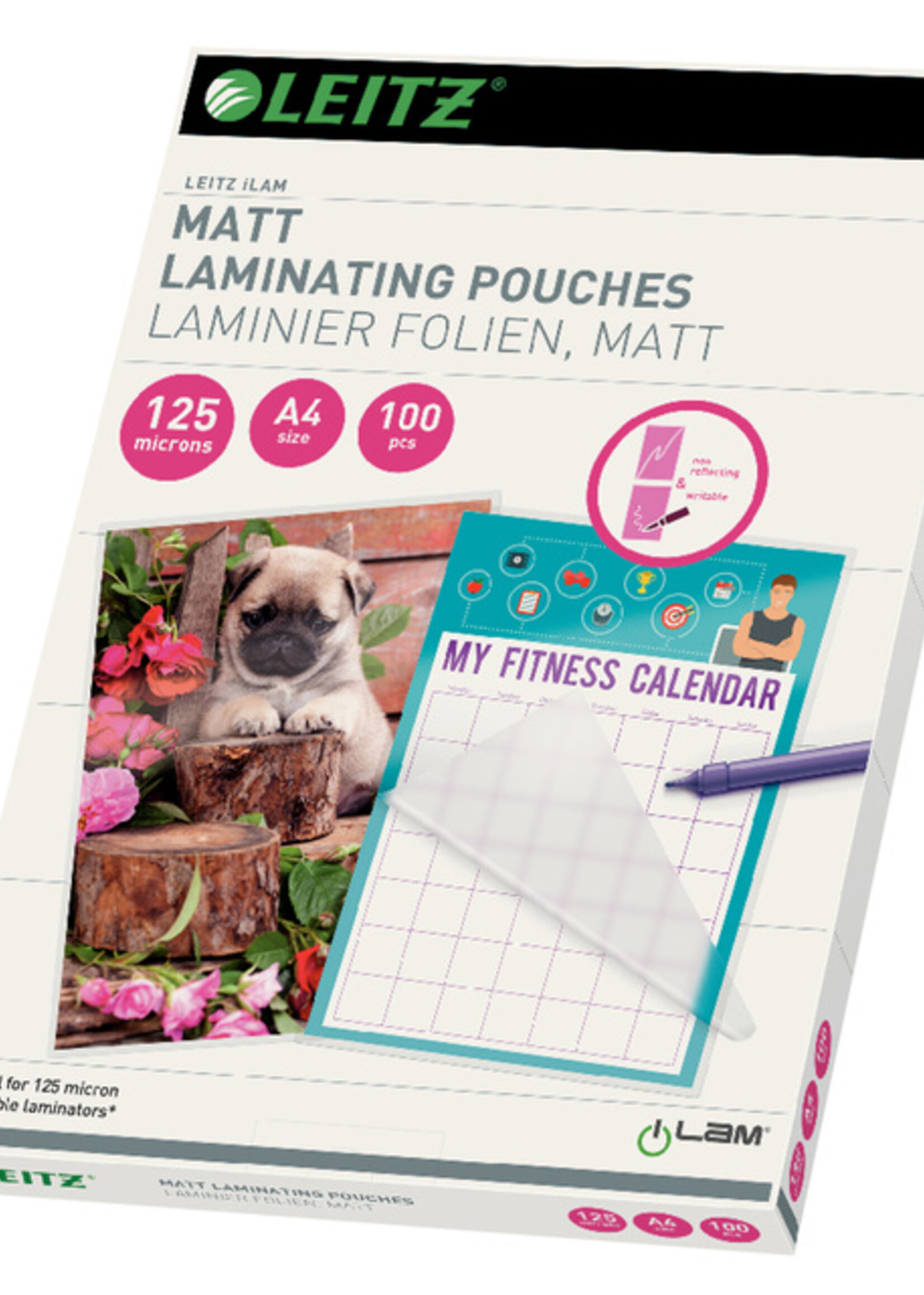 Leitz Lamineerhoes Leitz A4 2x125micron EVA Mat 100stuks