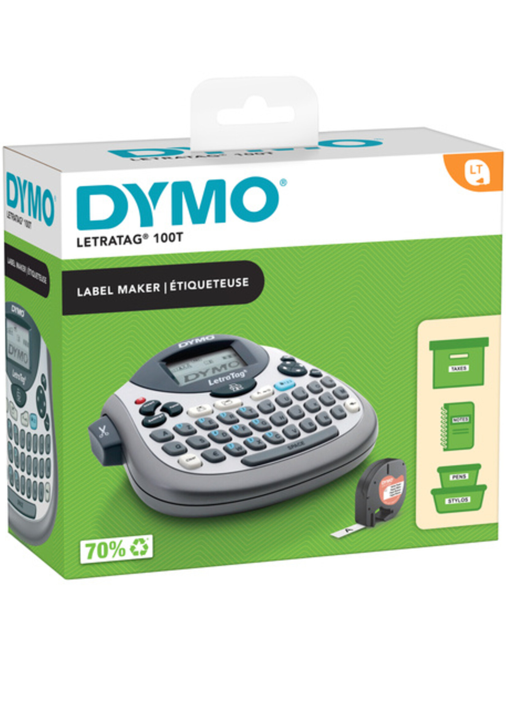 Dymo Etiqueteuse Dymo LetraTag Desktop LT-100T azerty
