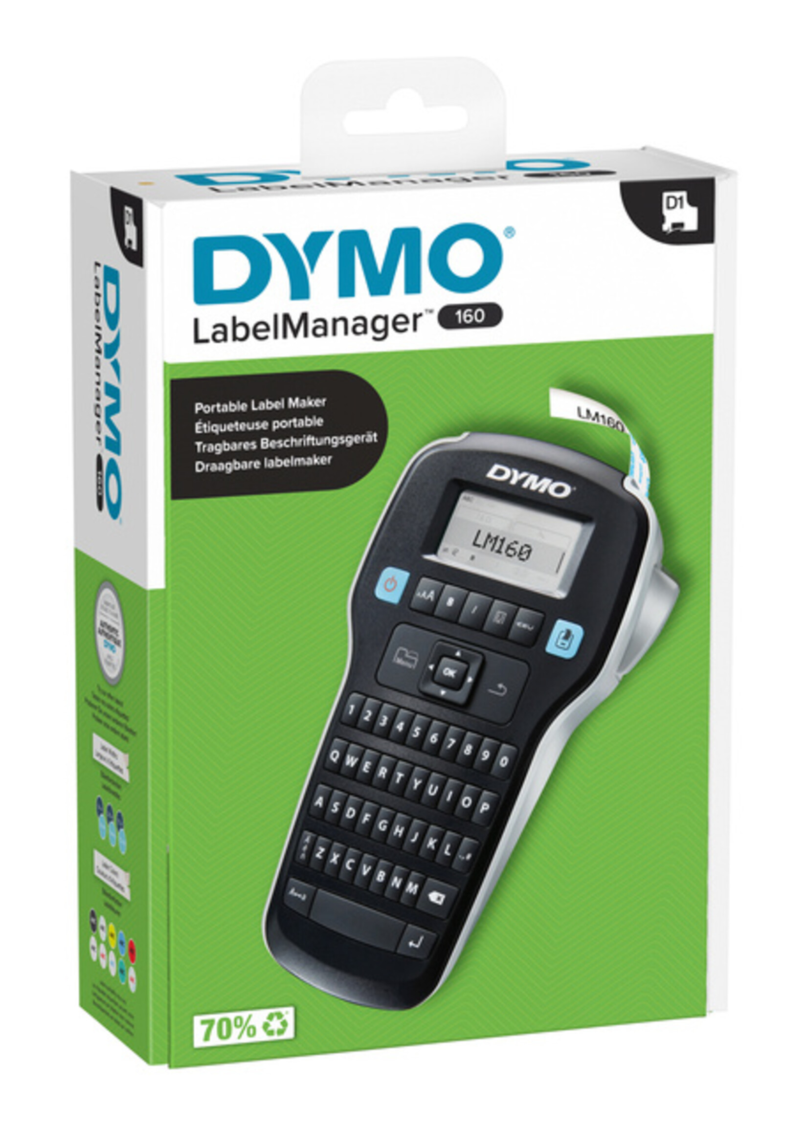 Dymo Etiqueteuse Dymo LabeManager LM160 qwerty