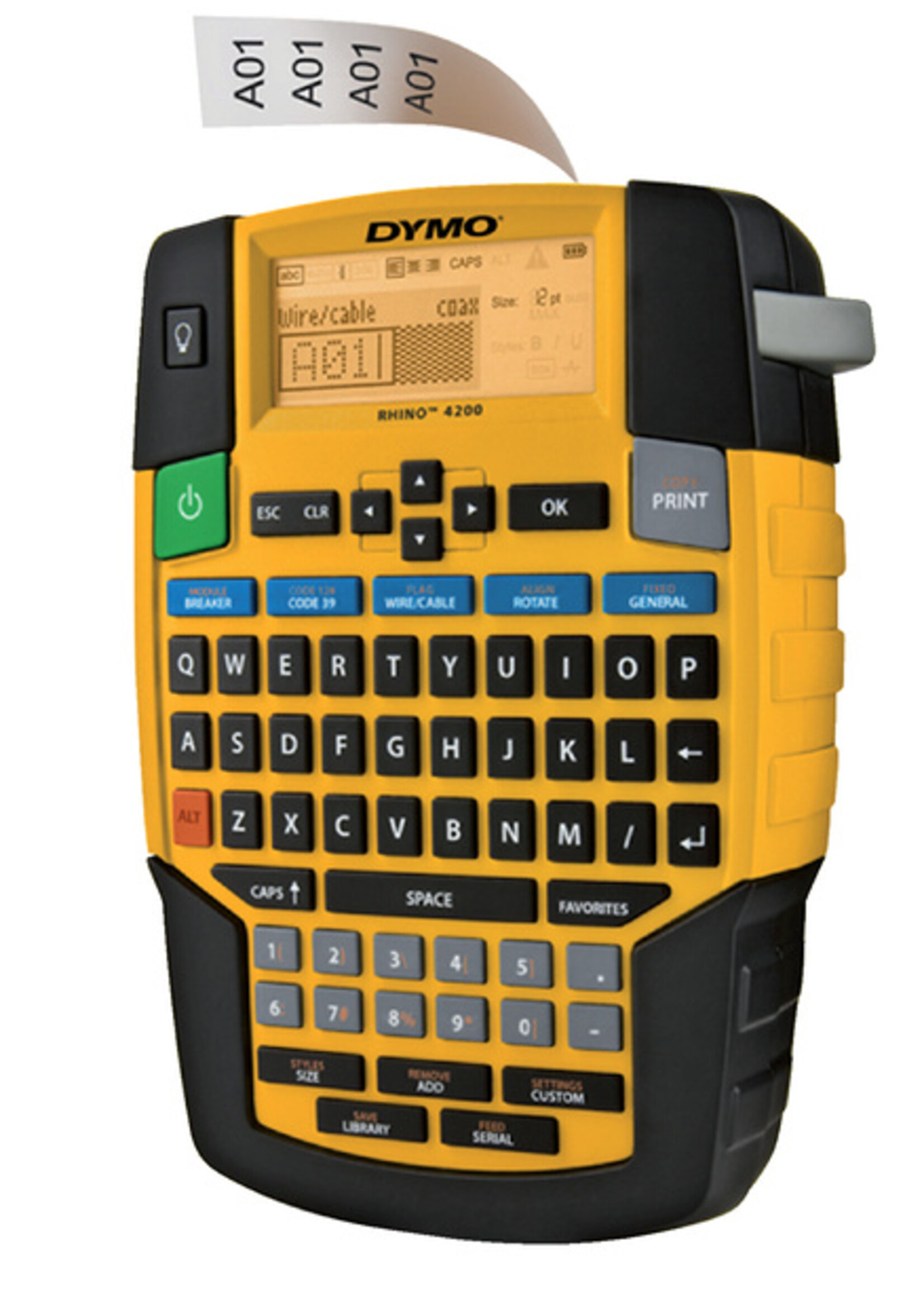 Dymo Etiqueteuse Dymo Rhino 4200 qwerty