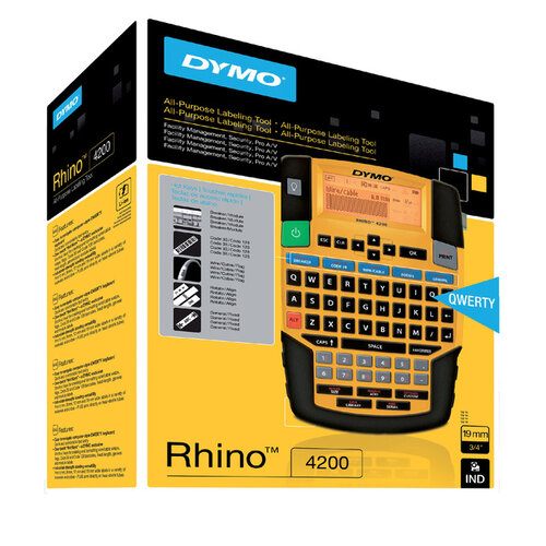 Dymo Etiqueteuse Dymo Rhino 4200 qwerty