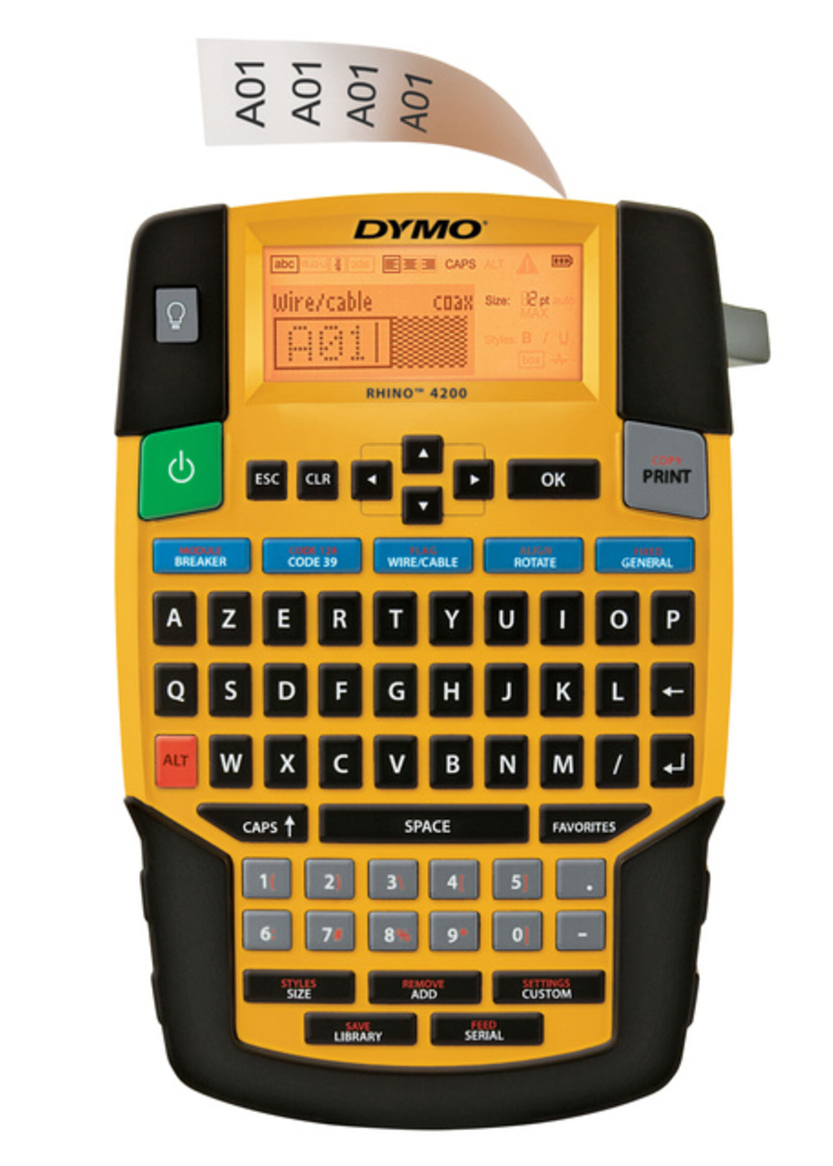 Dymo Labelprinter Dymo Rhino 4200 azerty in koffer