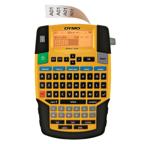 Dymo Imprimante étiquettes Dymo Rhino 4200 azerty valisette