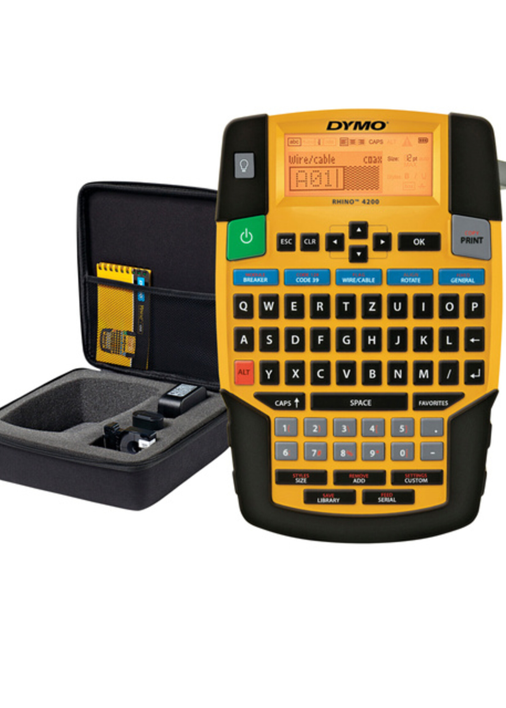 Dymo Imprimante étiquettes Dymo Rhino 4200 QWERTY valisette