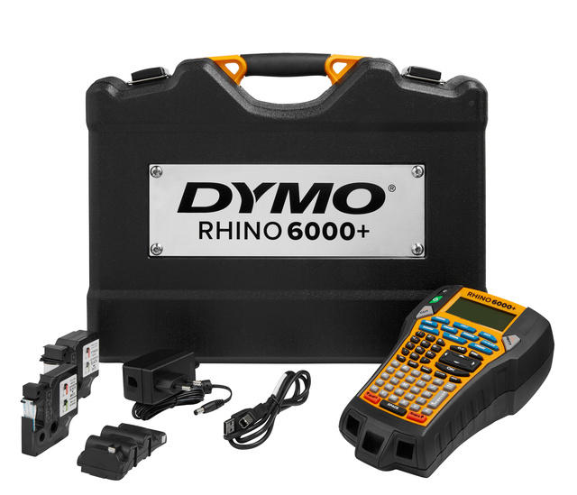 Achat avantageux : Etiqueteuse Dymo Rhino Pro 6000 ABC en coffret