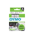 Dymo Labeltape Dymo 40910 D1 720670 9mmx7m zwart op transparant