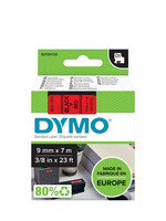 Dymo Ruban Dymo 40917 D1 720720 9mmx7m noir sur rouge