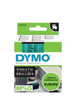 Dymo Labeltape Dymo 40919 D1 720740 9mmx7m zwart op groen