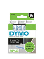 Dymo Ruban Dymo 45014 D1 720540 12mmx7m bleu sur blanc
