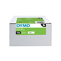 Dymo Ruban de lettrage Dymo 15803 D1 19mmx7m noir sur blanc 10 rouleaux