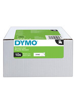 Dymo Ruban de lettrage Dymo 15803 D1 19mmx7m noir sur blanc 10 rouleaux