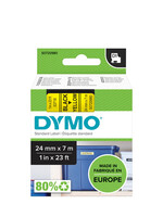 Dymo Ruban Dymo 53718 D1 720980 24mmx7m noir sur jaune