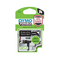 Dymo Labeltape Dymo 1978365 12mmx3m wit op zwart