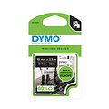 Dymo Labeltape Dymo 16954 D1 718050 19mmx3.5m nylon zwart op wit