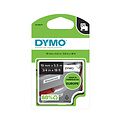 Dymo Labeltape Dymo 16956 D1 718070 19mmx5.5m poly zwart op wit