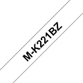 Brother Labeltape Brother P-touch M-K221 9mm zwart op wit