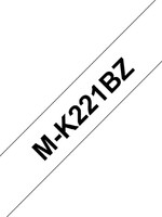 Brother Labeltape Brother P-touch M-K221 9mm zwart op wit