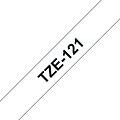 Brother Labeltape Brother P-touch TZE-121 9mm zwart op transparant