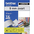 Brother Labeltape Brother P-touch TZE-121 9mm zwart op transparant