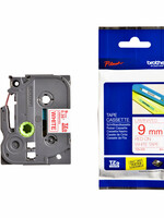 Brother Labeltape Brother P-touch TZE-222 9mm rood op wit