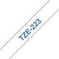 Brother Labeltape Brother P-touch TZE-223 9mm blauw op wit