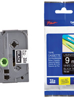 Brother Labeltape Brother P-touch TZE-325 9mm wit op zwart