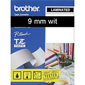 Brother Labeltape Brother P-touch TZE-325 9mm wit op zwart