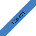 Brother Ruban Brother P-Touch TZE521 9mm noir sur bleu